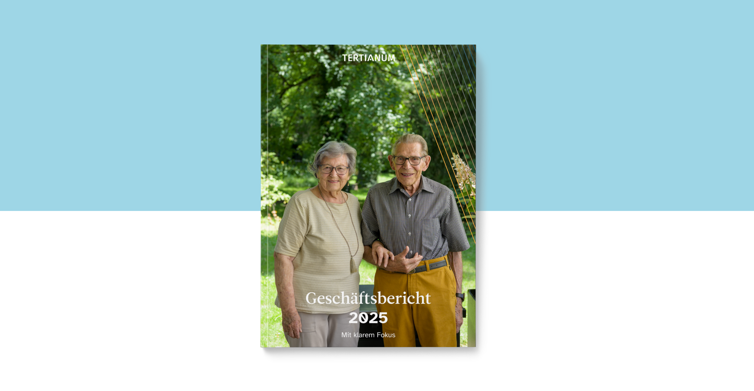 Cover des Tertianum Geschäftsbericht 2025